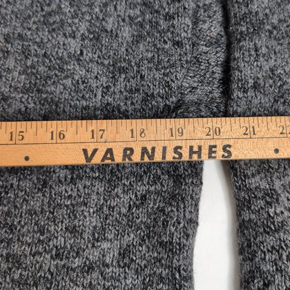 Vintage Eddie Bauer 1980s Unisex Grey Wool Sweater, Men S / Women L - Picture 5 of 6